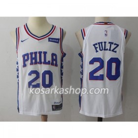 Dres Philadelphia 76ers Markelle Fultz 20 Nike 2017-18 Bijela Swingman
